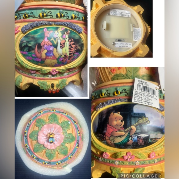 RARE Winnie-the-Pooh’s Thoughtful Spot Disney Store Snow Globe BNIB SHIPS QWIK! - Picture 14 of 15